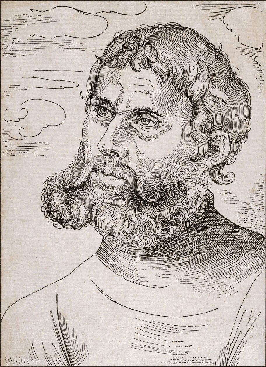 Portret van Maarten Luther als 