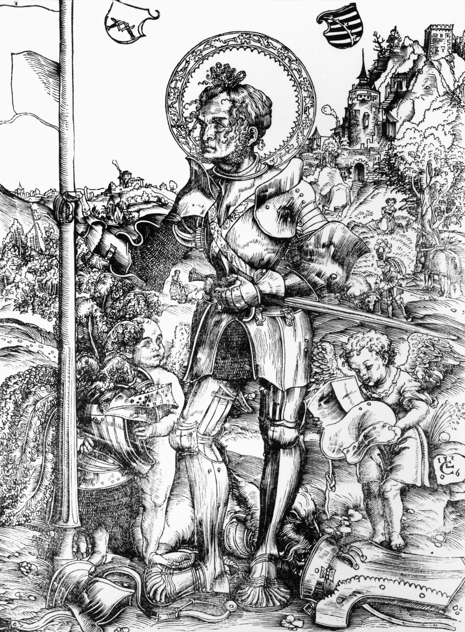 St. Joris door Lucas the Elder Cranach