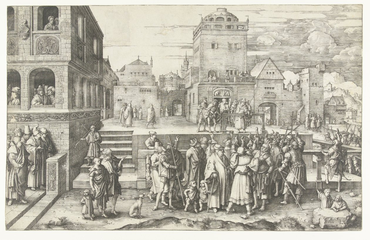 De grote Ecce Homo door Lucas van Leyden