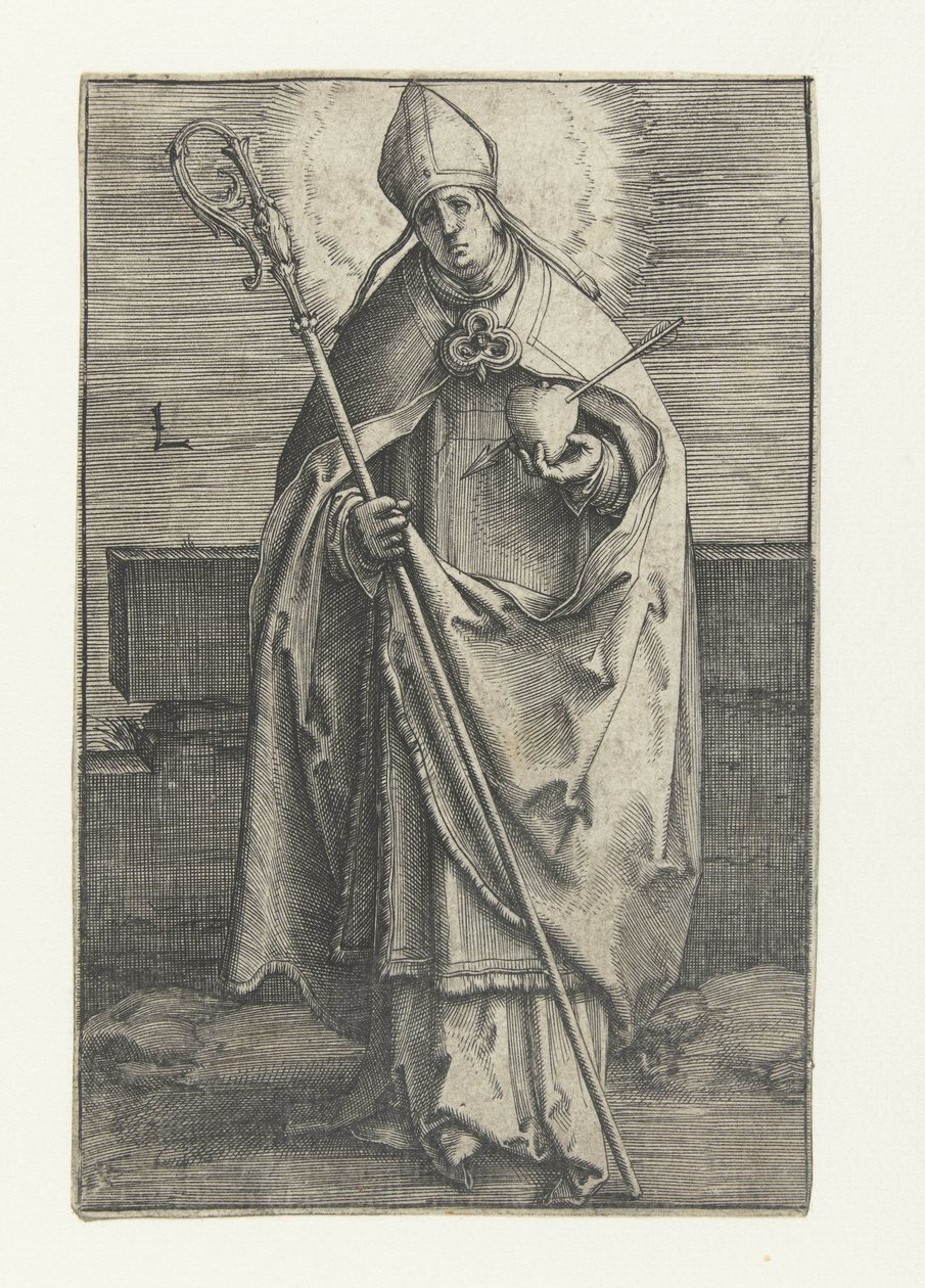 De heilige Gerardus door Lucas van Leyden