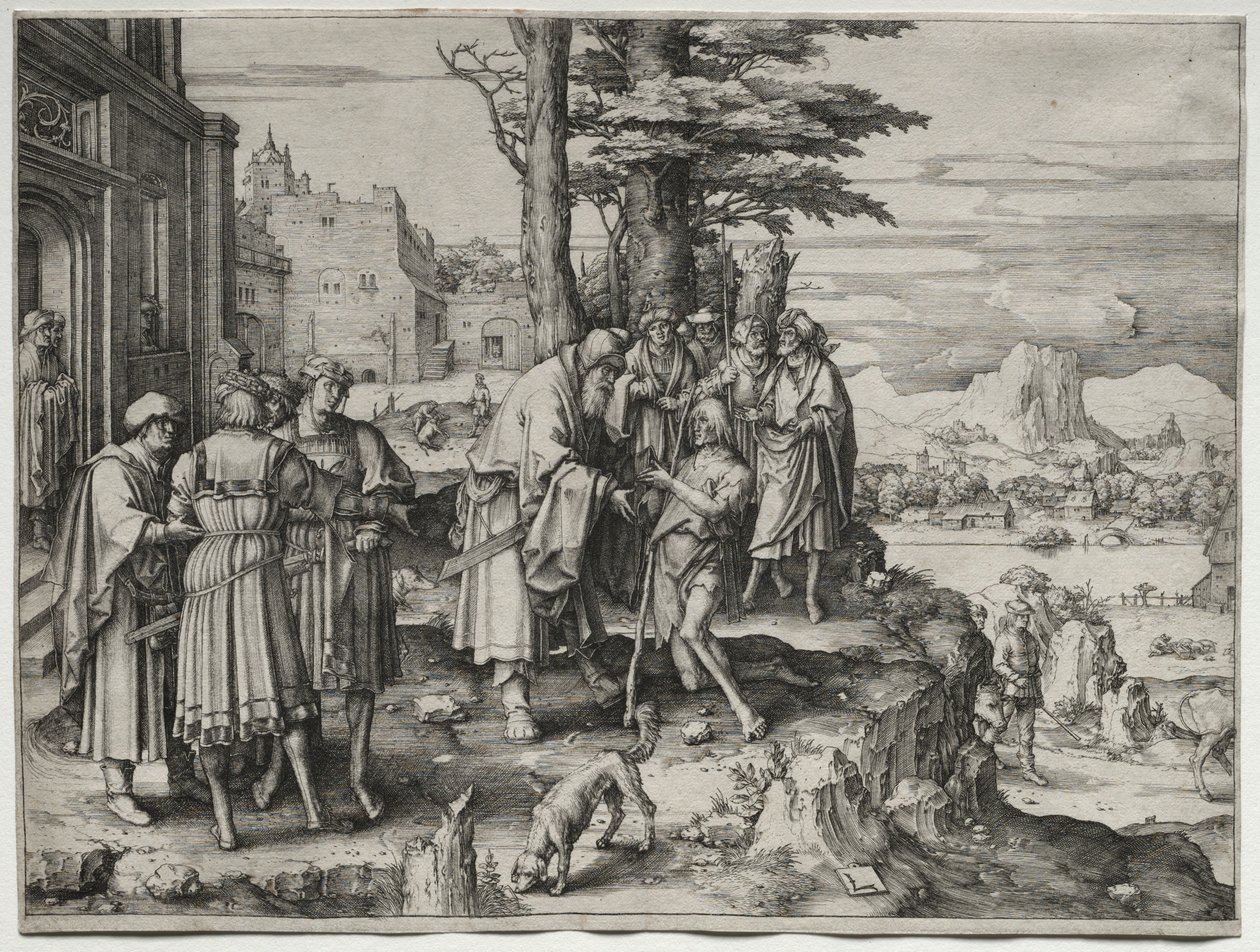 De Terugkeer van de Verloren Zoon, ca. 1510 door Lucas van Leyden