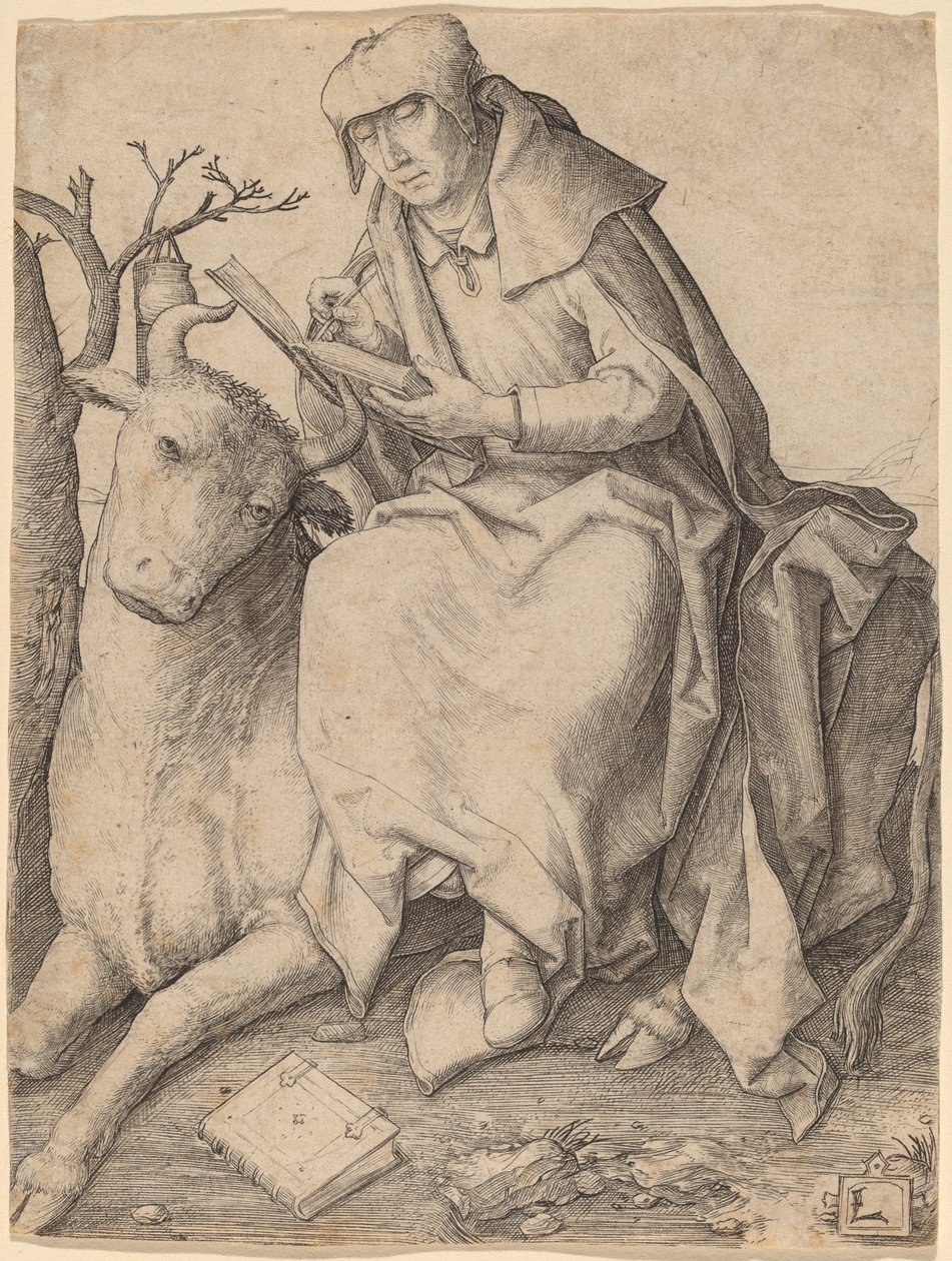Sint Lucas door Lucas van Leyden