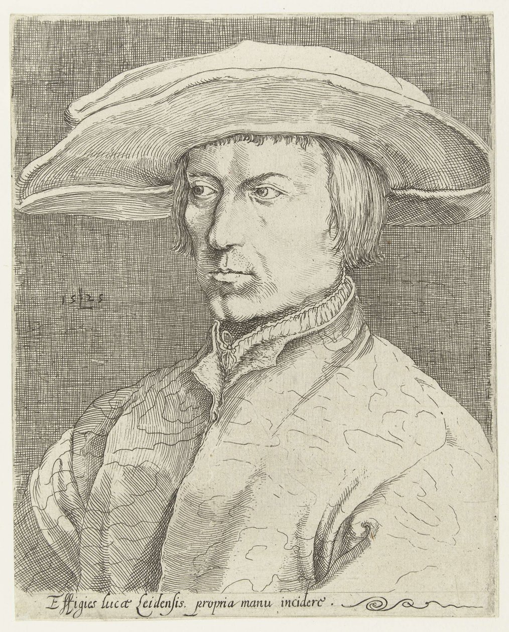 Zelfportret door Lucas van Leyden