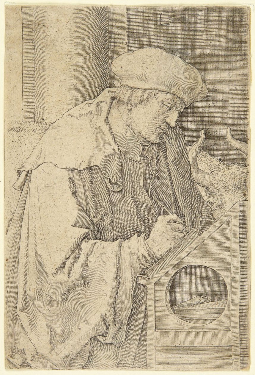 Sint-Lucas door Lucas van Leyden