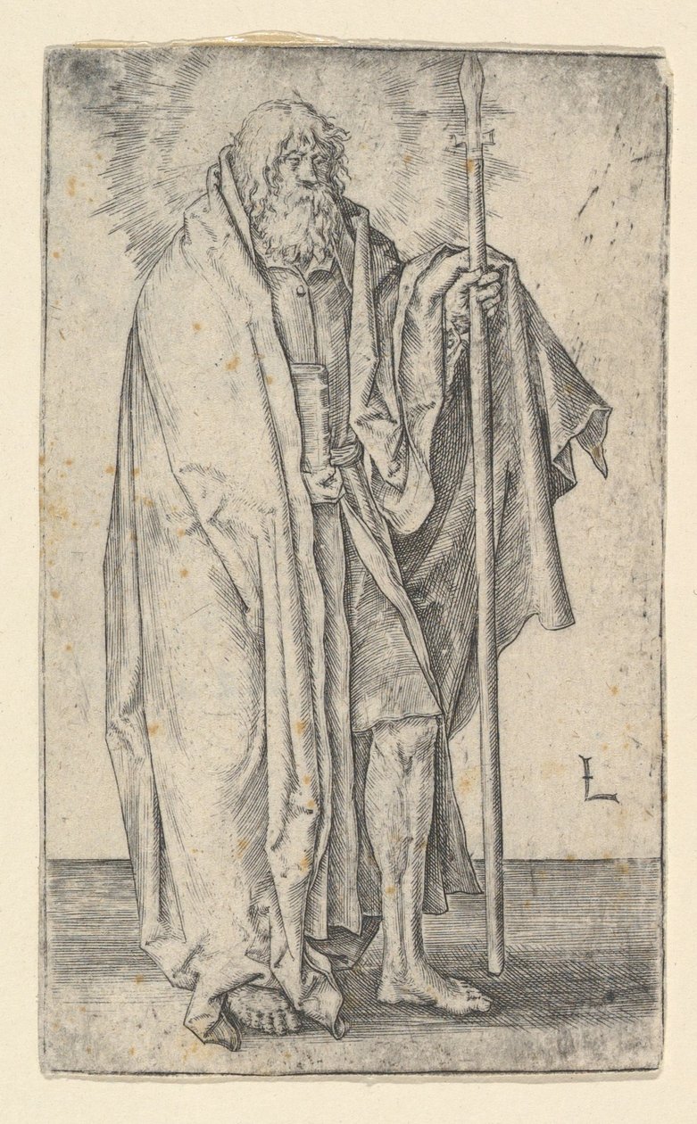 St. Thomas, ca. 1510 door Lucas van Leyden