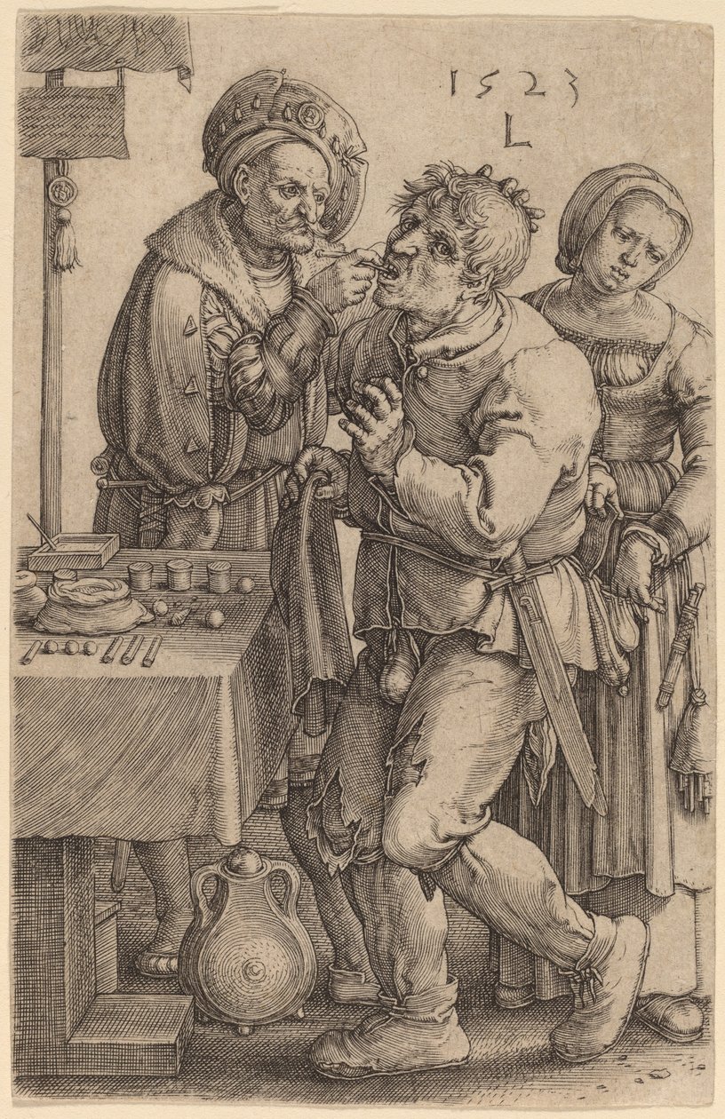 De Tandarts door Lucas van Leyden