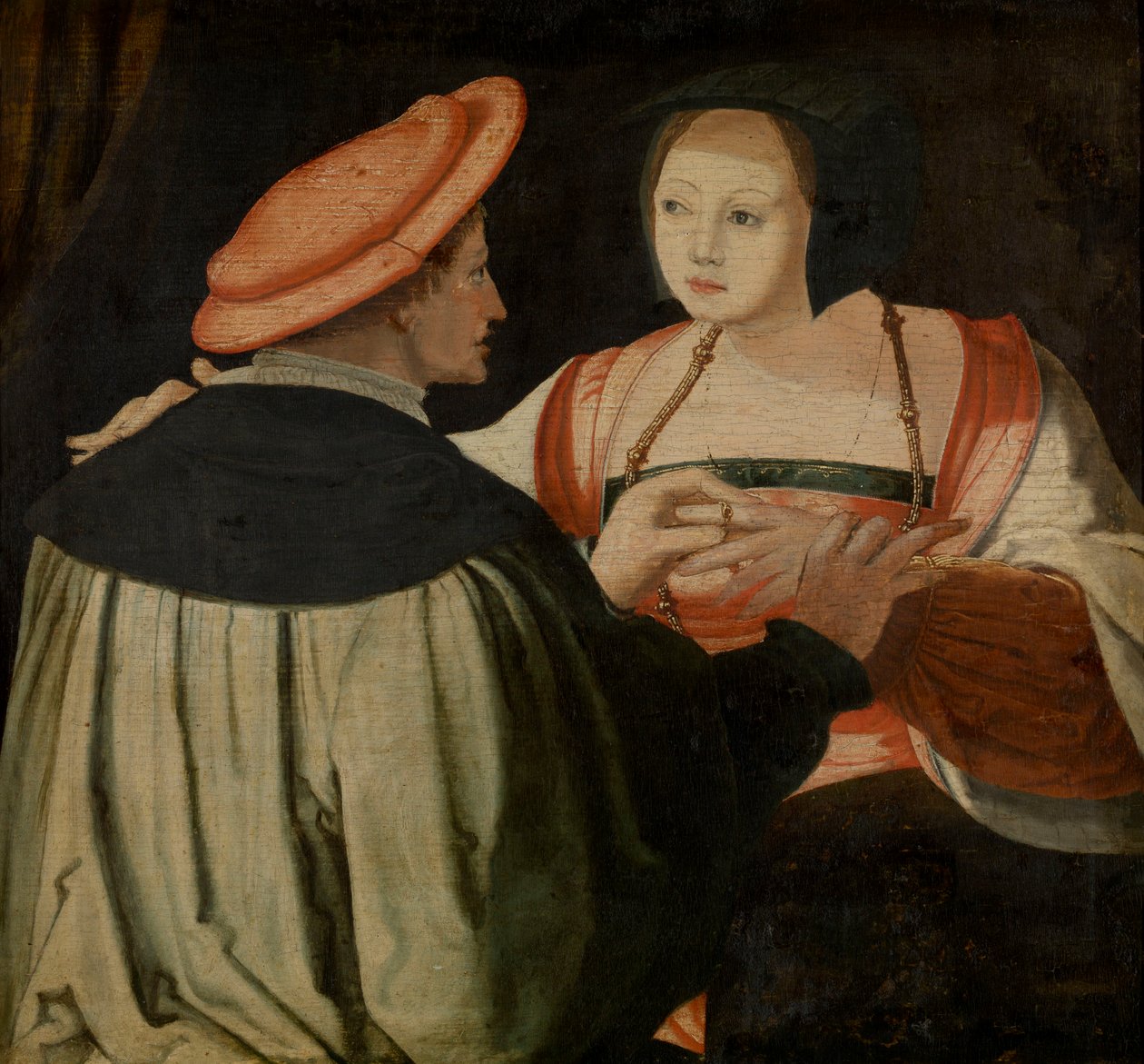De verloving door Lucas van Leyden
