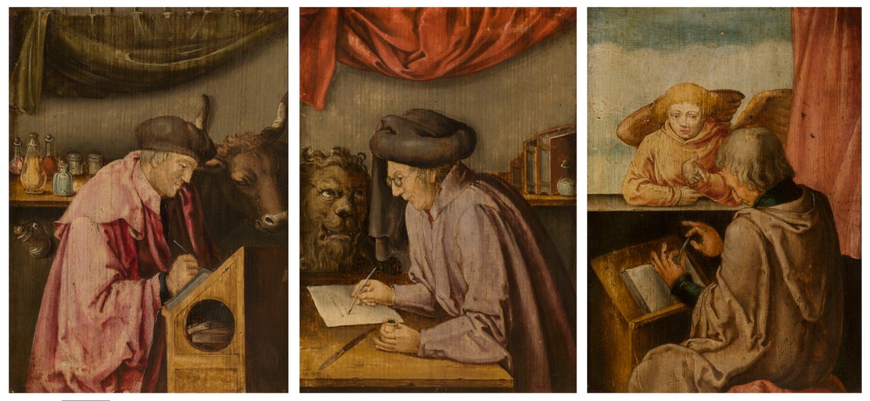 De evangelisten door Lucas van Leyden