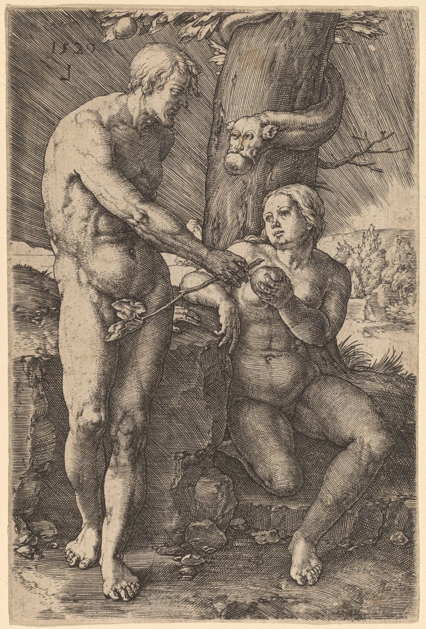 De Val van de Mens door Lucas van Leyden