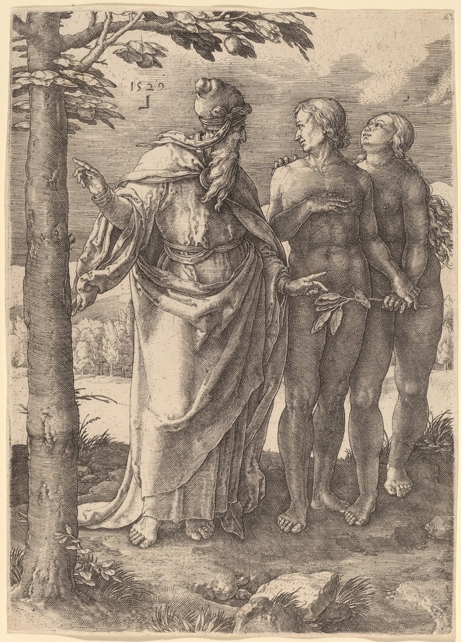 Het Eerste Verbod door Lucas van Leyden