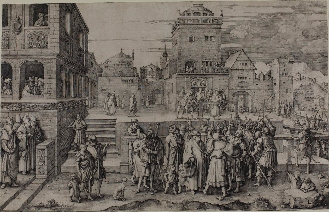 De grote Ecce Homo door Lucas van Leyden