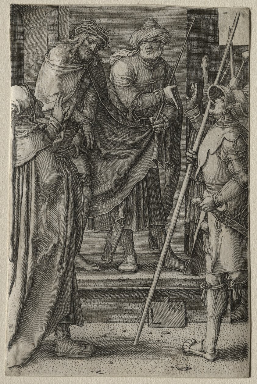 De Passie: Christus Gepresenteerd aan het Volk door Lucas van Leyden