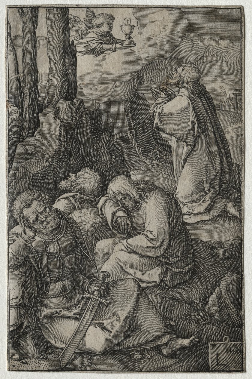 De Passie: De Agonie in de Tuin door Lucas van Leyden