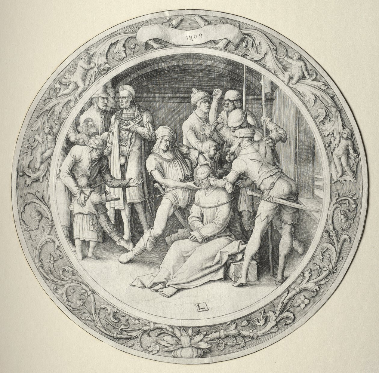 De Ronde Passie: Ecce Homo door Lucas van Leyden