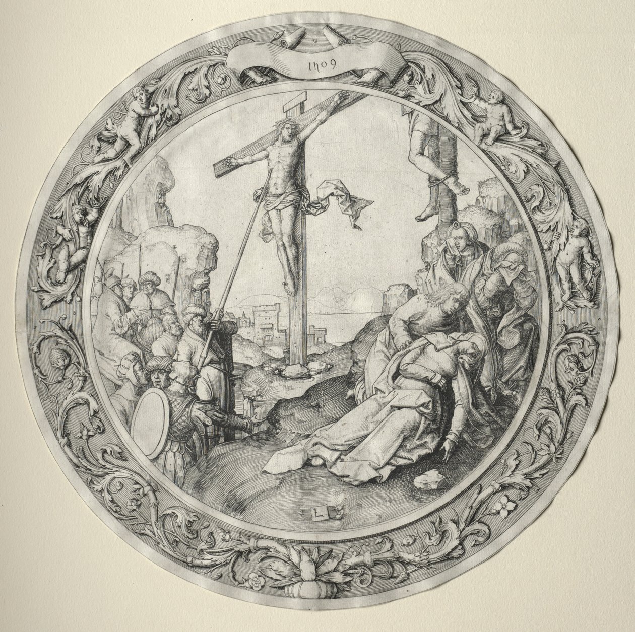 De Ronde Passie: De Kruisiging door Lucas van Leyden