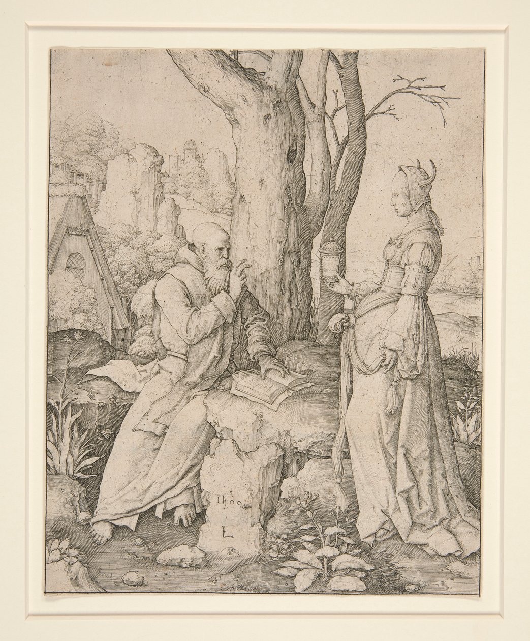 De verleiding van Sint Antonius door Lucas van Leyden