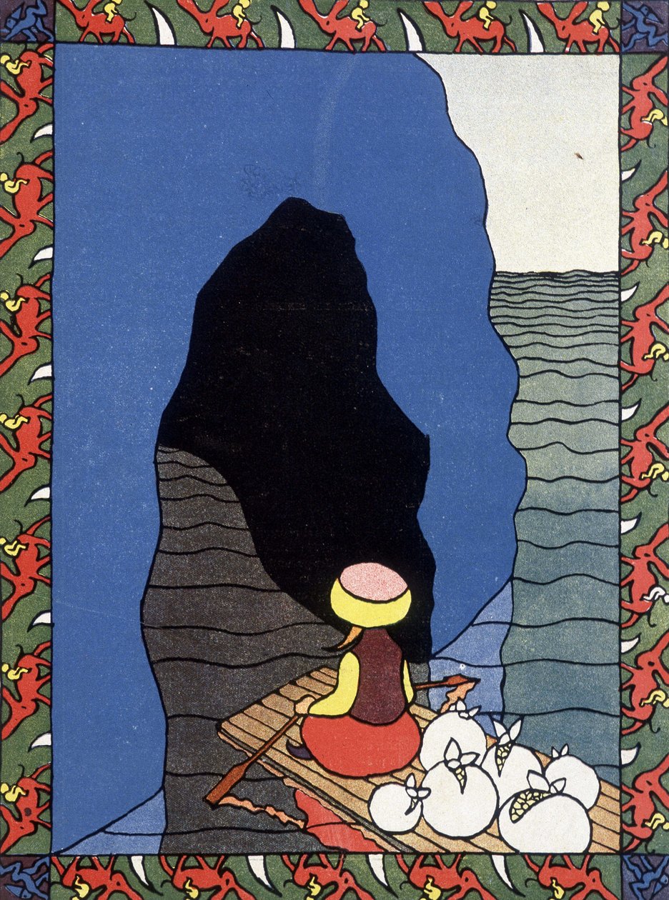 Sinbad de Zeeman op zijn vlot - in 
