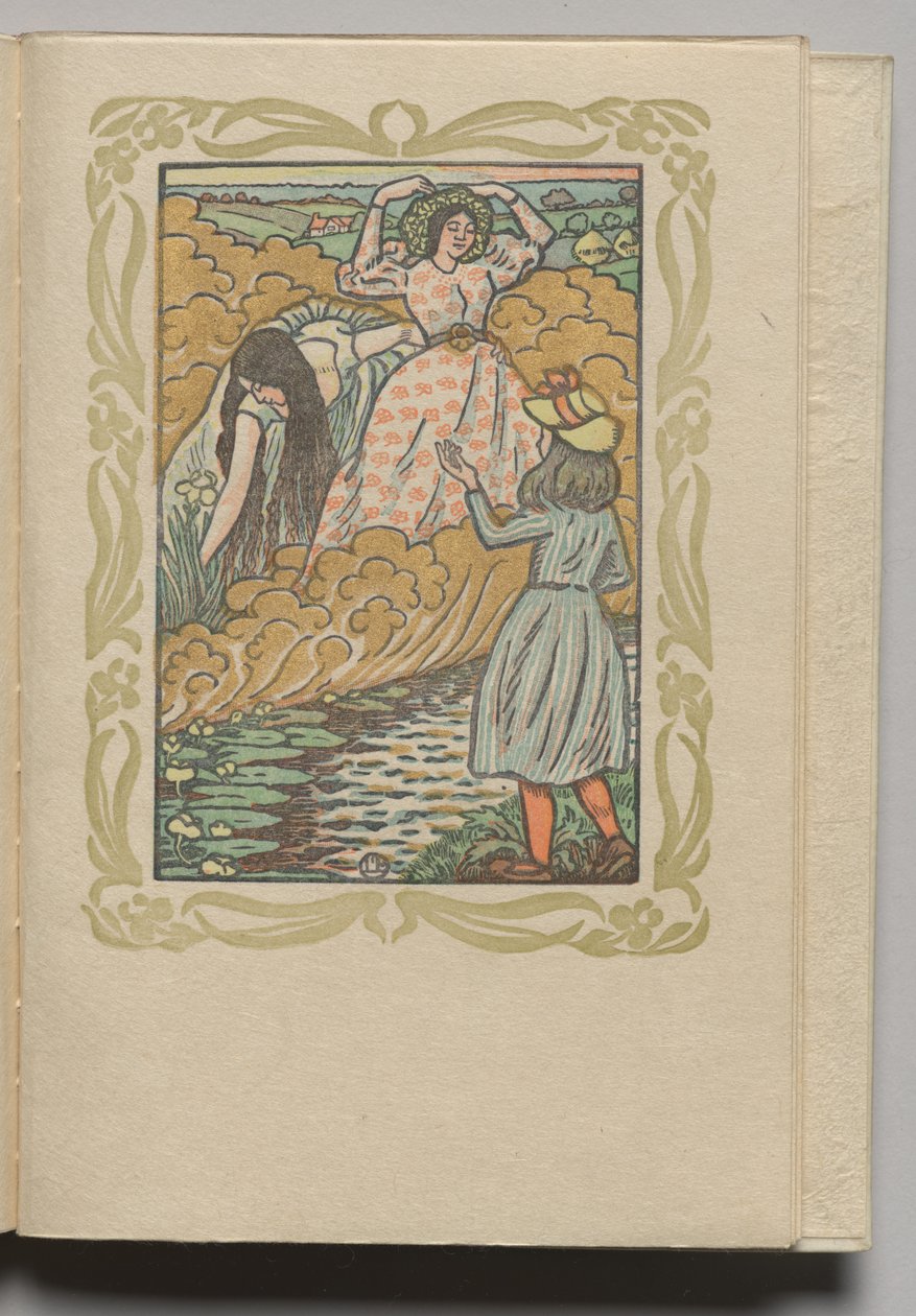 De Koningin van de Vissen: Plaat 12 door Lucien Pissarro