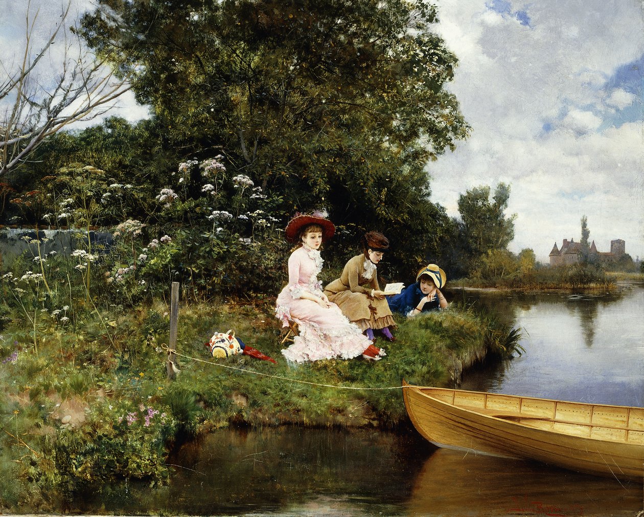 Zomerdroom, 1878 door Lucius Rossi
