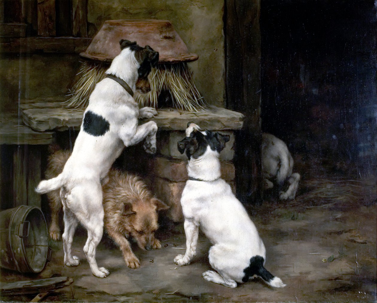 Drukke lichamen en drukke bijen, 1892 door Lucy Ann Leavers