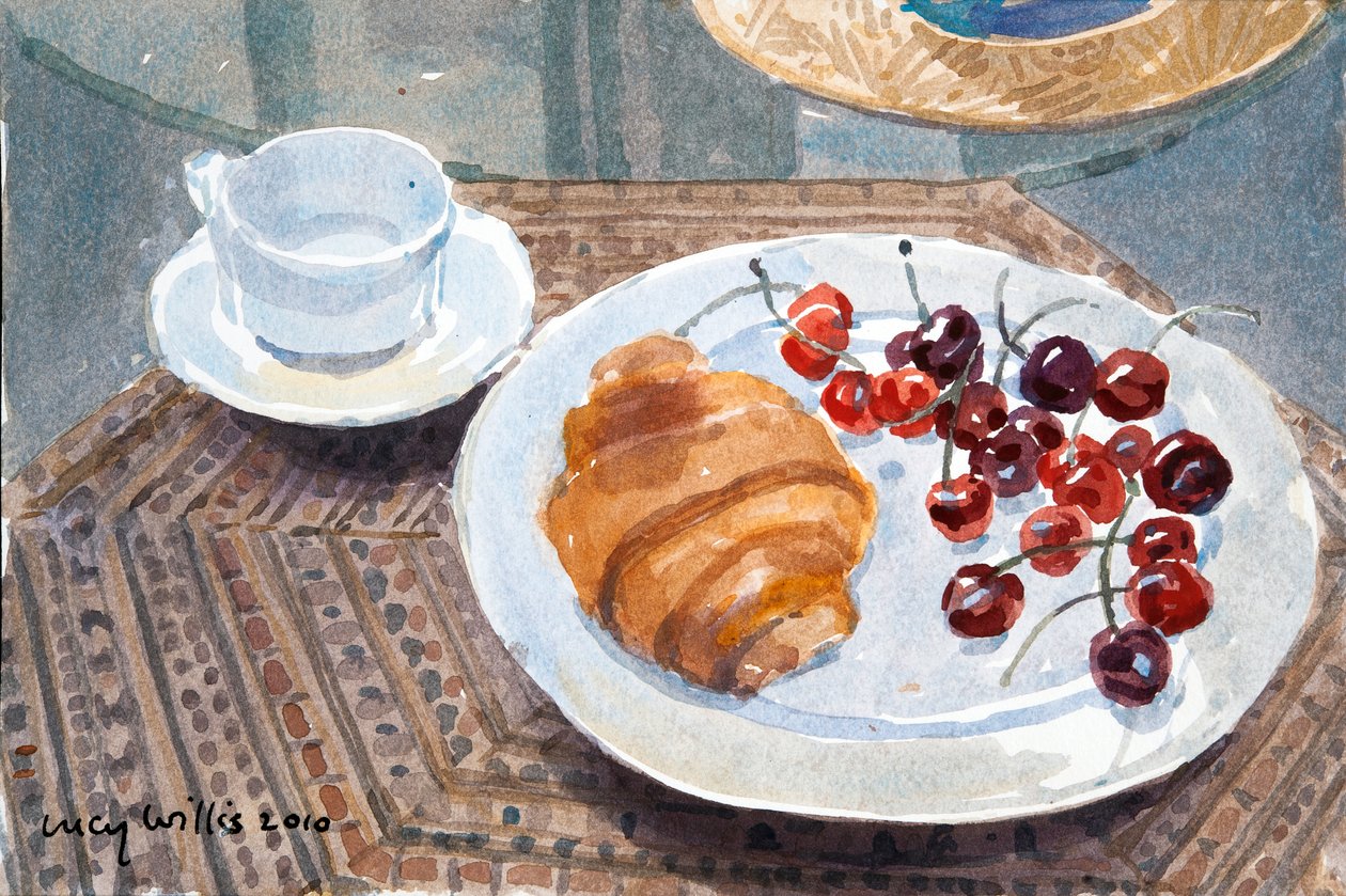 Ontbijt in Syrië, 2010 door Lucy Willis