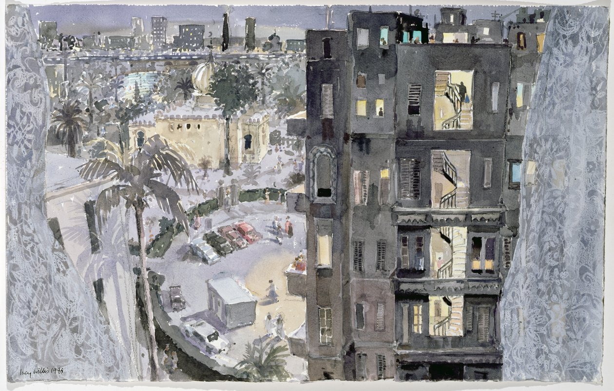 Cairo Nacht, 1996 door Lucy Willis