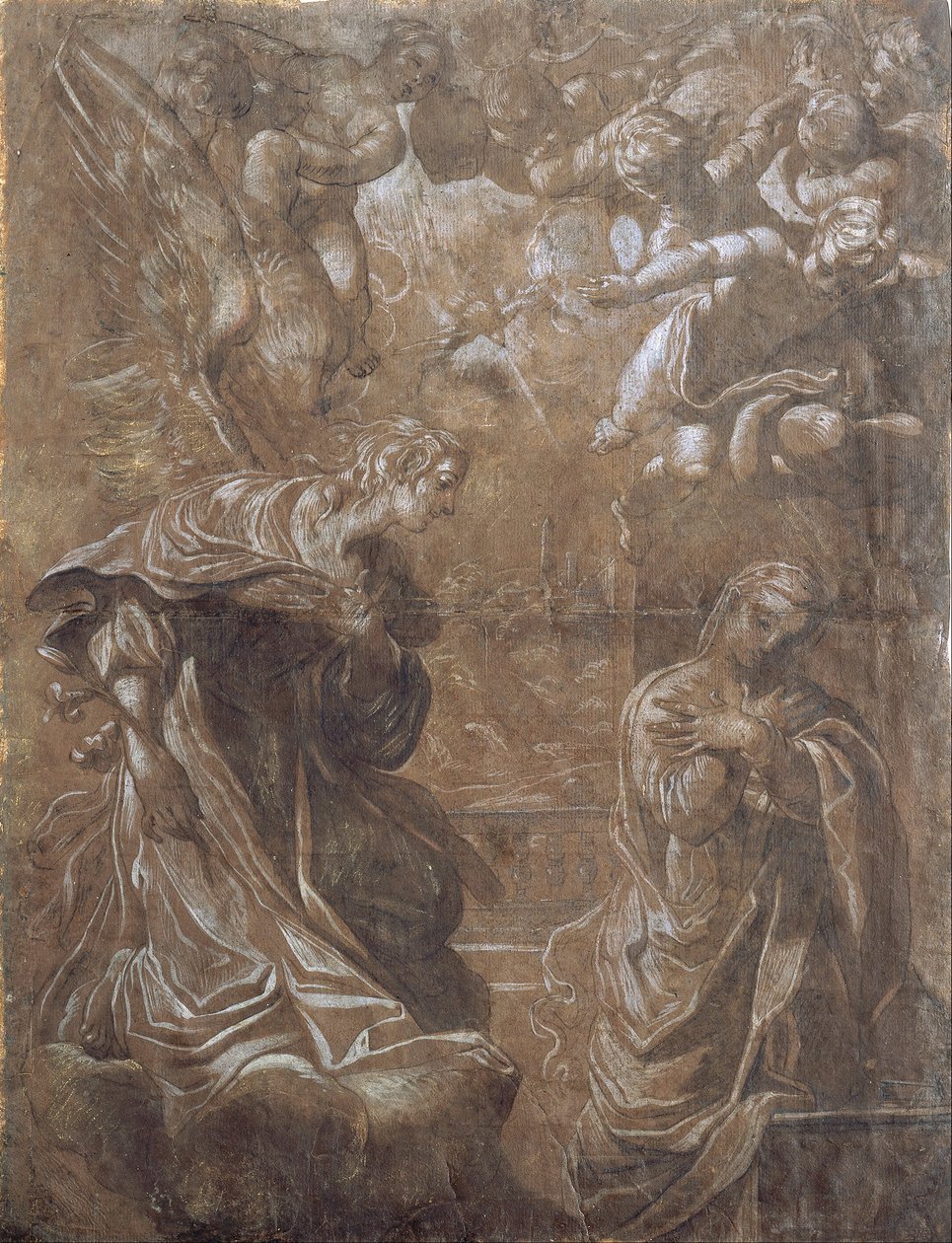 Annunciatie door Ludovico Carracci