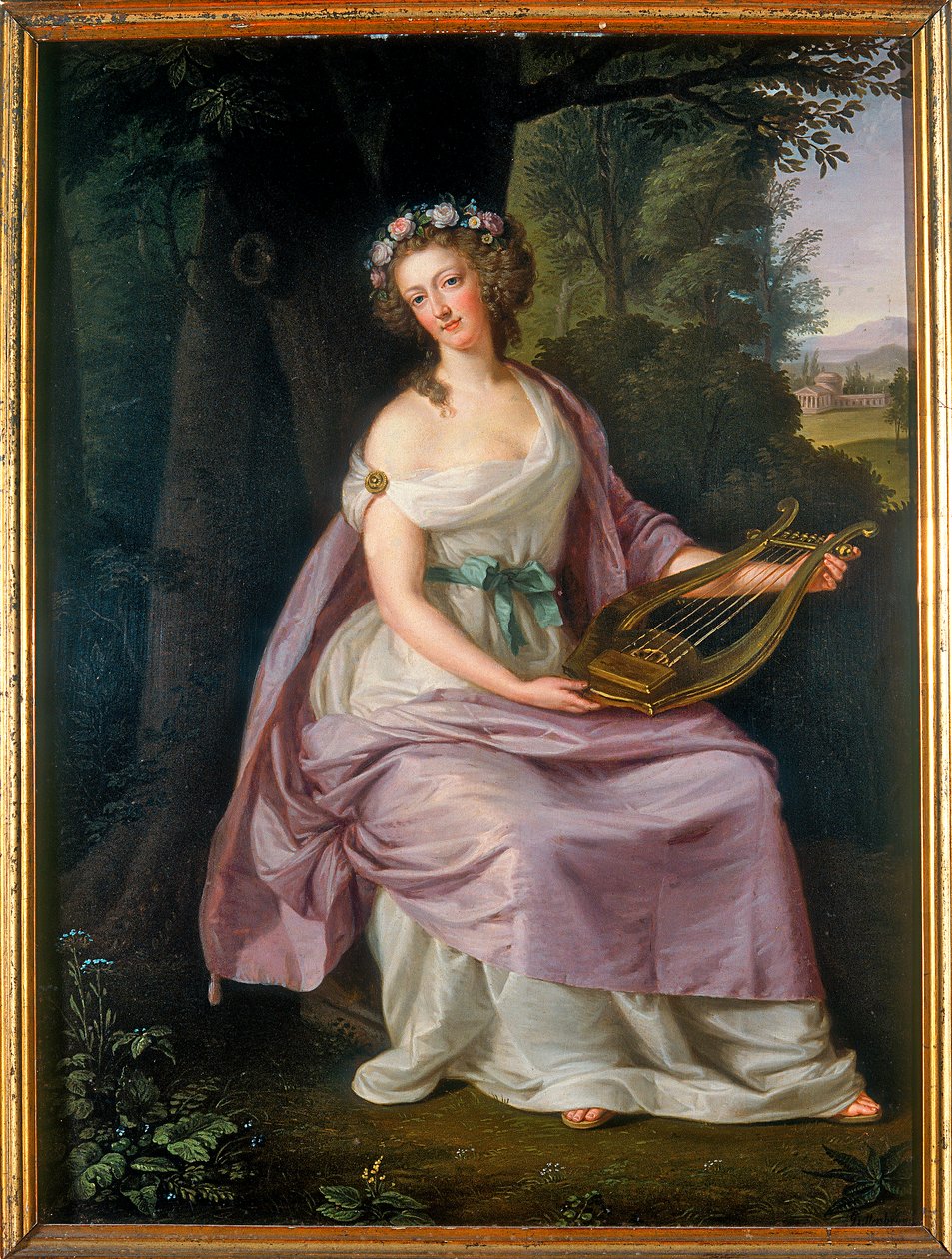 Portret van koningin Marie Antoinette van Frankrijk door Ludwig Guttenbrunn