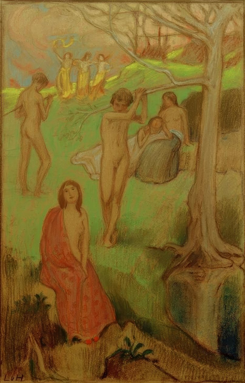 Lente door Ludwig von Hofmann