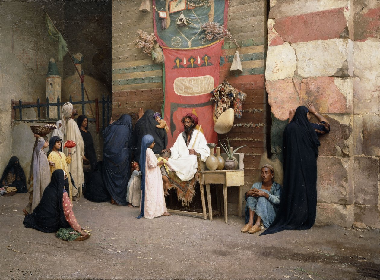 De Genezer door Ludwig Deutsch