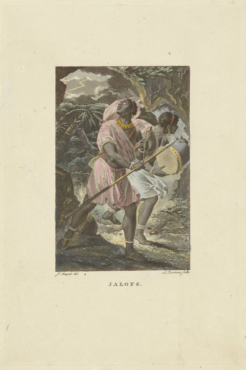 Bewoners van westelijk Afrika door Ludwig Gottlieb Portman
