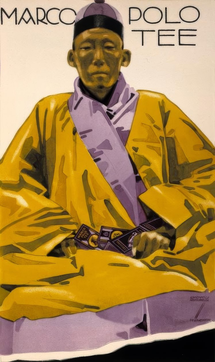 Marco Polo Thee door Ludwig Hohlwein