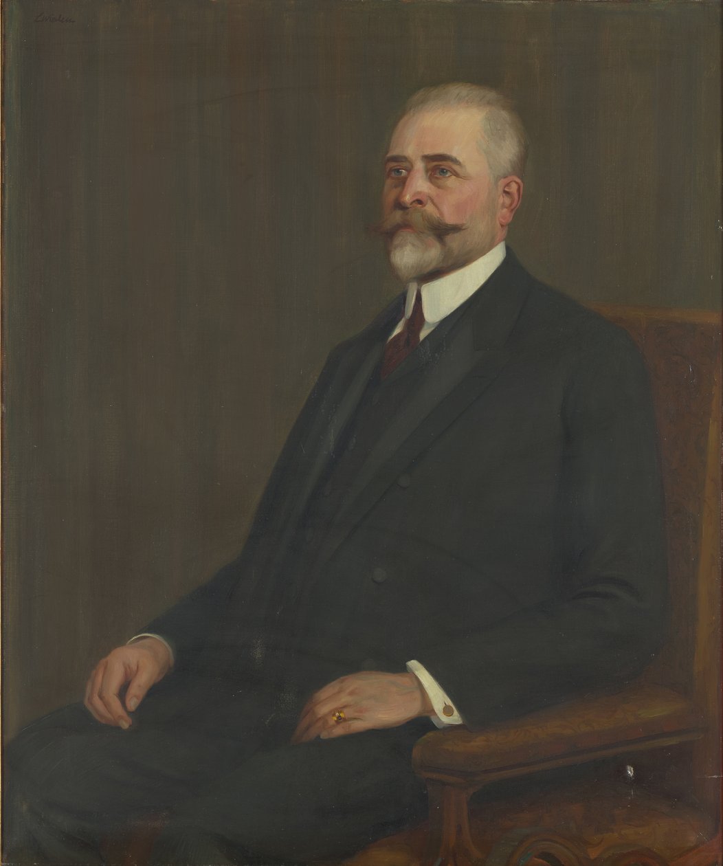 Zijne Excellentie Moritz Graaf Vetter van de Lelie, 1901-1907 Voorzitter van het Huis van Afgevaardigden door Ludwig Wieden