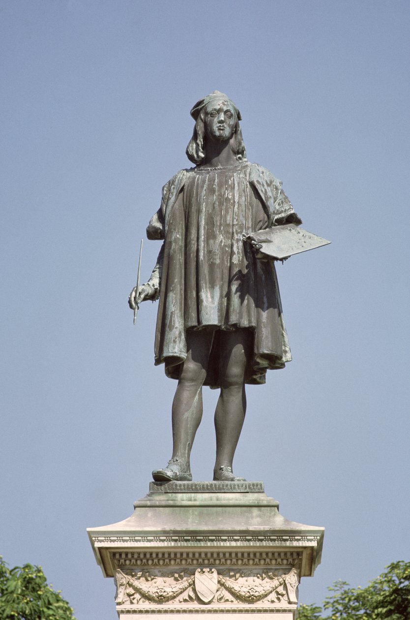 Standbeeld van Raphael Sanzio van Urbino, 1897 door Luigi Belli