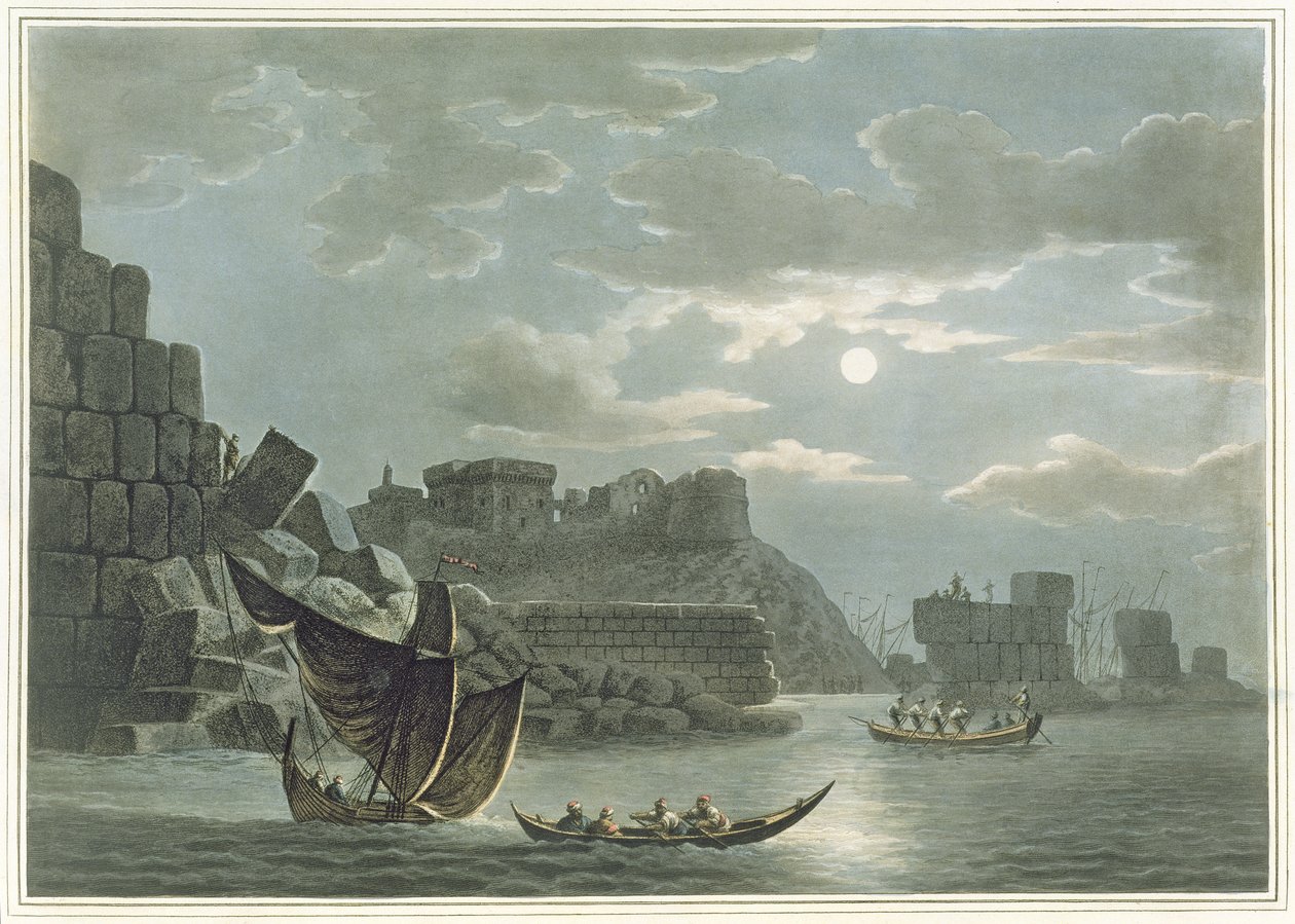 Eiland Tortosa, in Syrië, uit 
