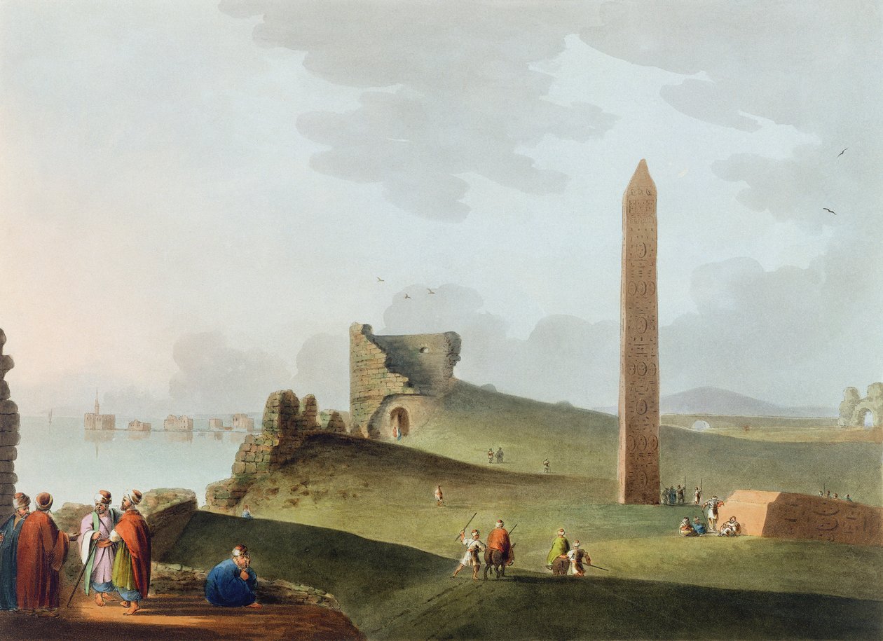 De Obelisken in Alexandrië, genaamd Cleopatra