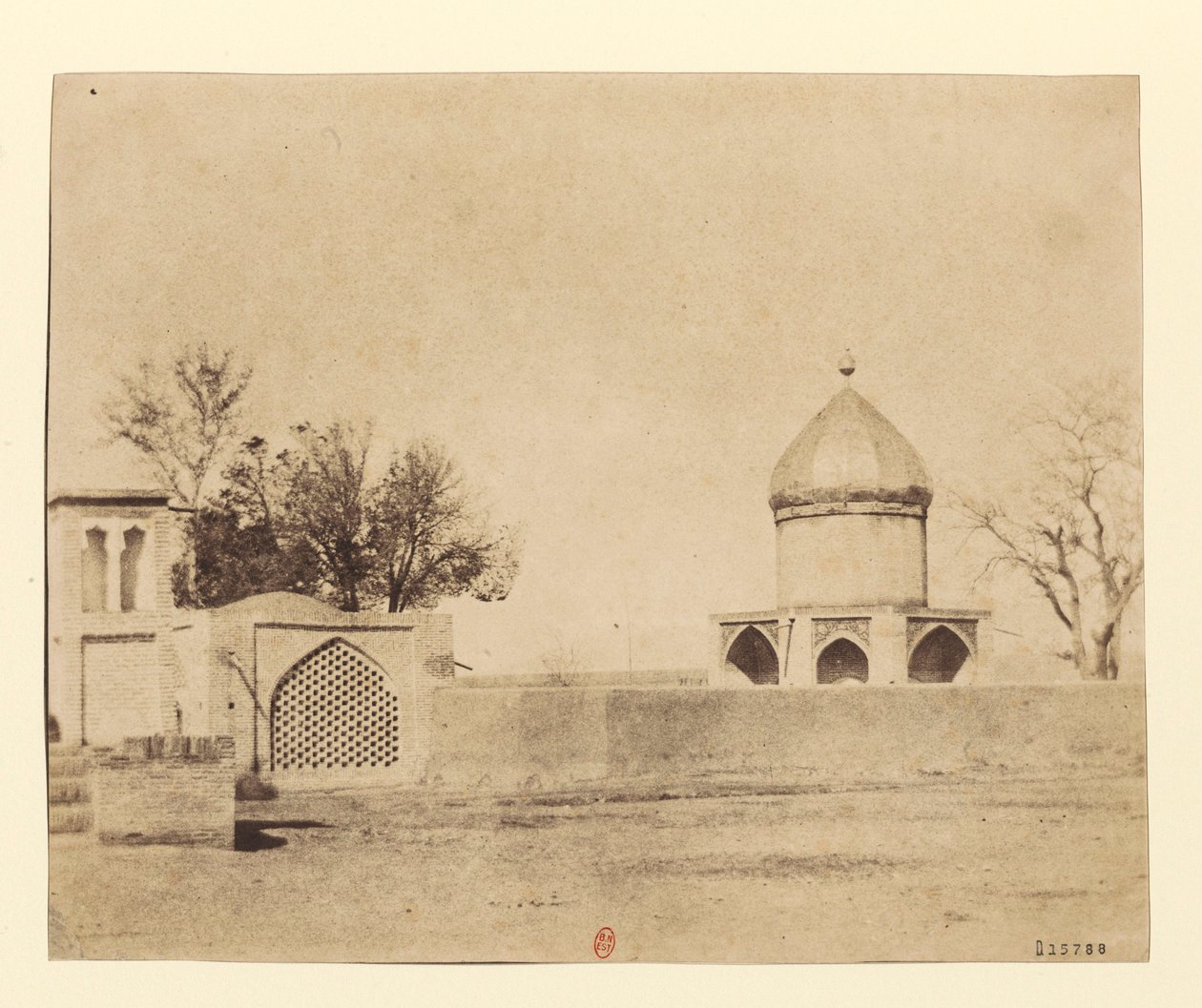 Teheran. Poort van Dvoulét [Graf van de khan van Khiva] door Luigi Pesce