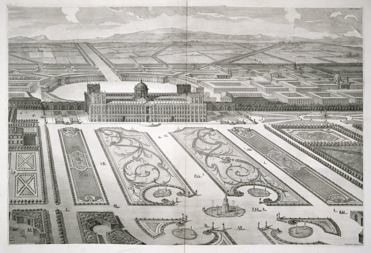 Palazzo di Caserta, uit 