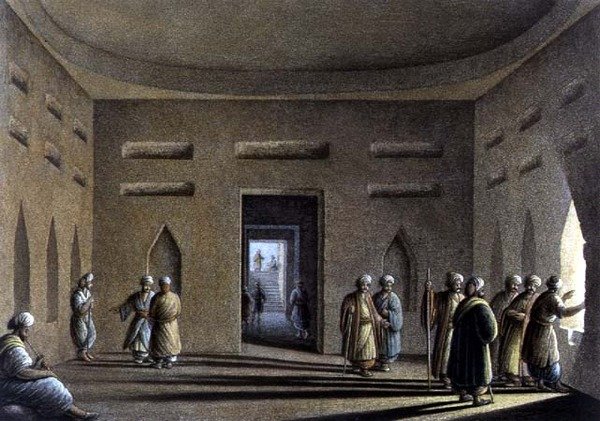 Monument aan de kust van Syrië, plaat 2, uitgegeven door William Watts door Luigi (after) Mayer