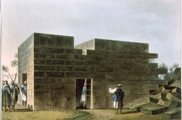 Tempel van Jupiter Ammon in Libië, plaat 70 uit 