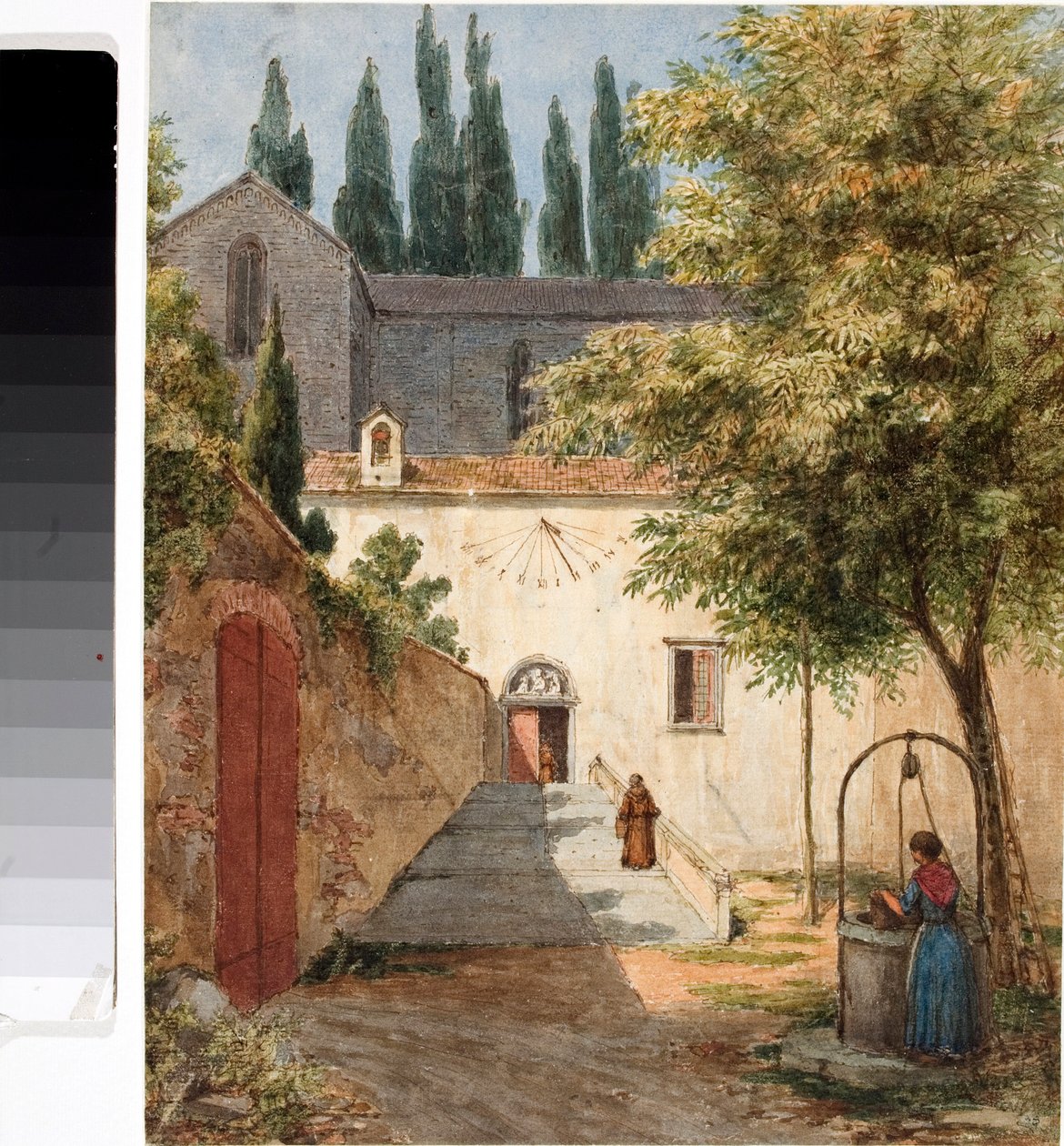 Franciscaner Klooster, Italië door Luigi Garibbo