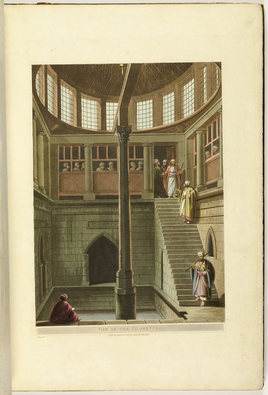 Gezichten in Egypte (platen) door Luigi Mayer