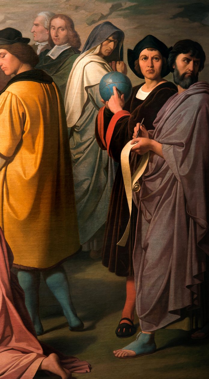 De triomf van de Waarheid door Luigi Mussini