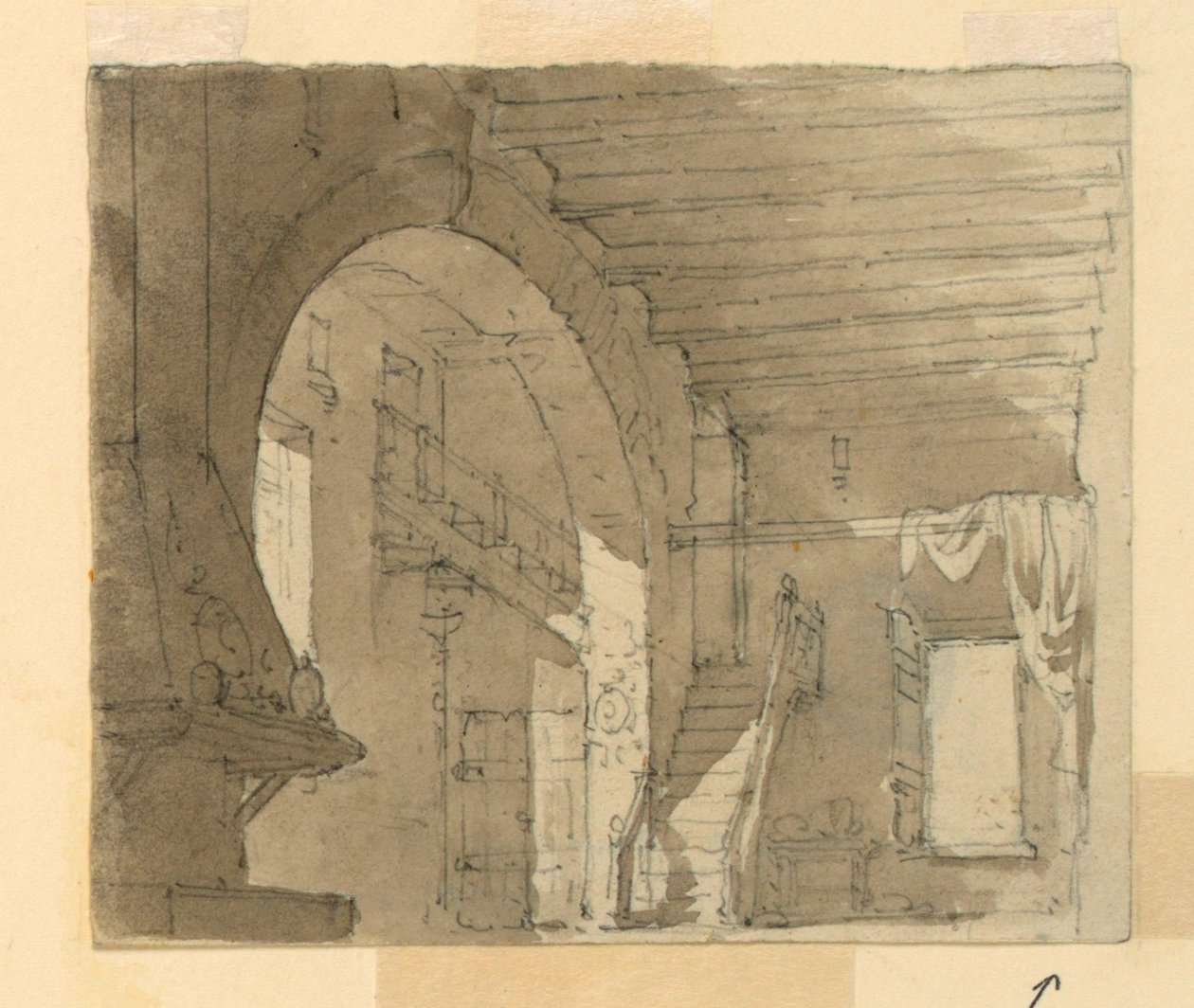 Decorontwerp, Interieur van Keuken door Luigi Ricci