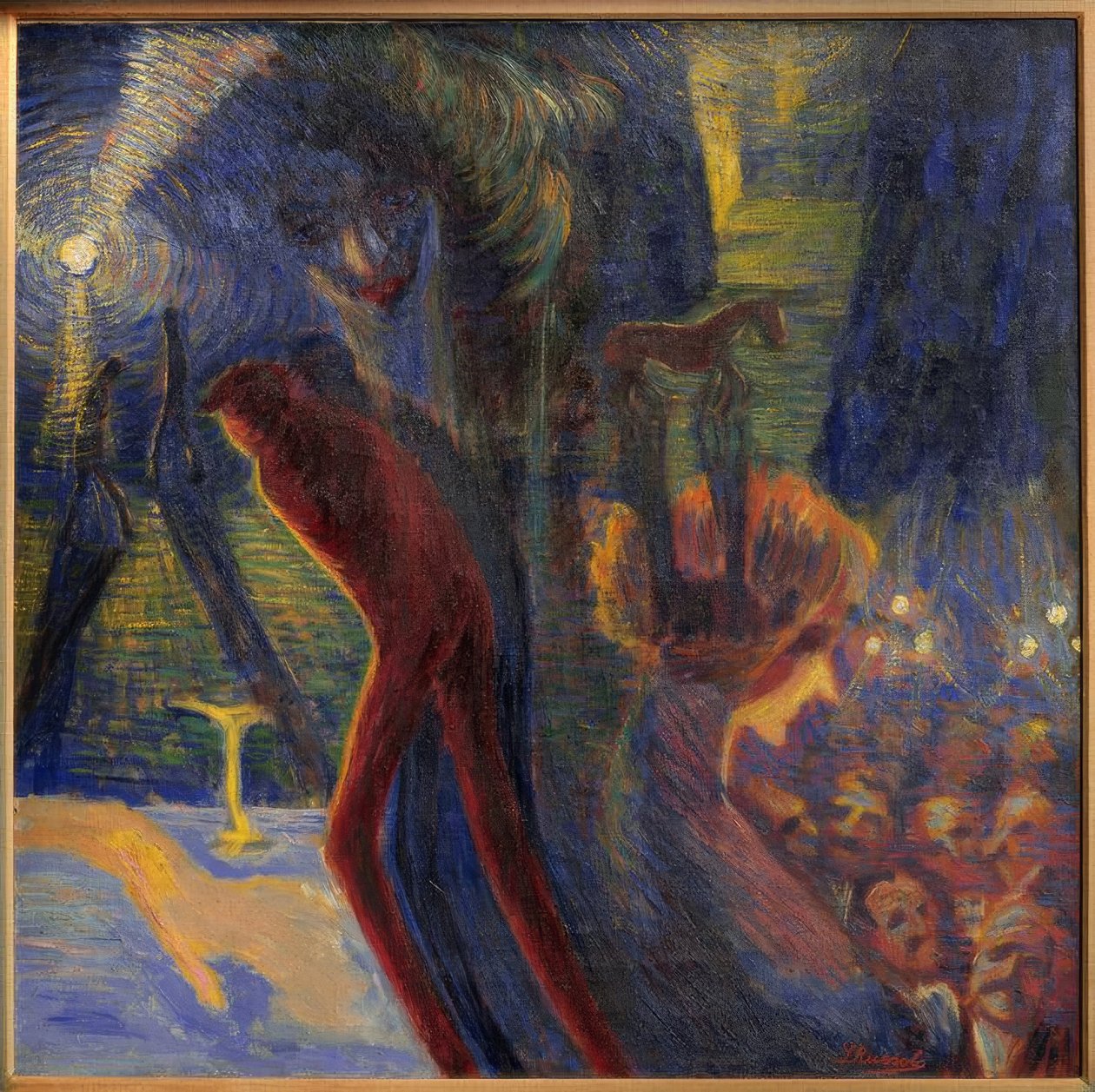Herinneringen van een nacht door Luigi Russolo
