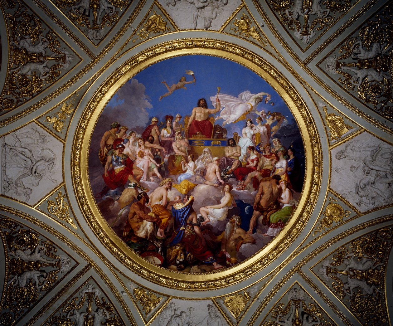 Olympus, Iliad Kamer, Palazzo Pitti door Luigi Sabatelli