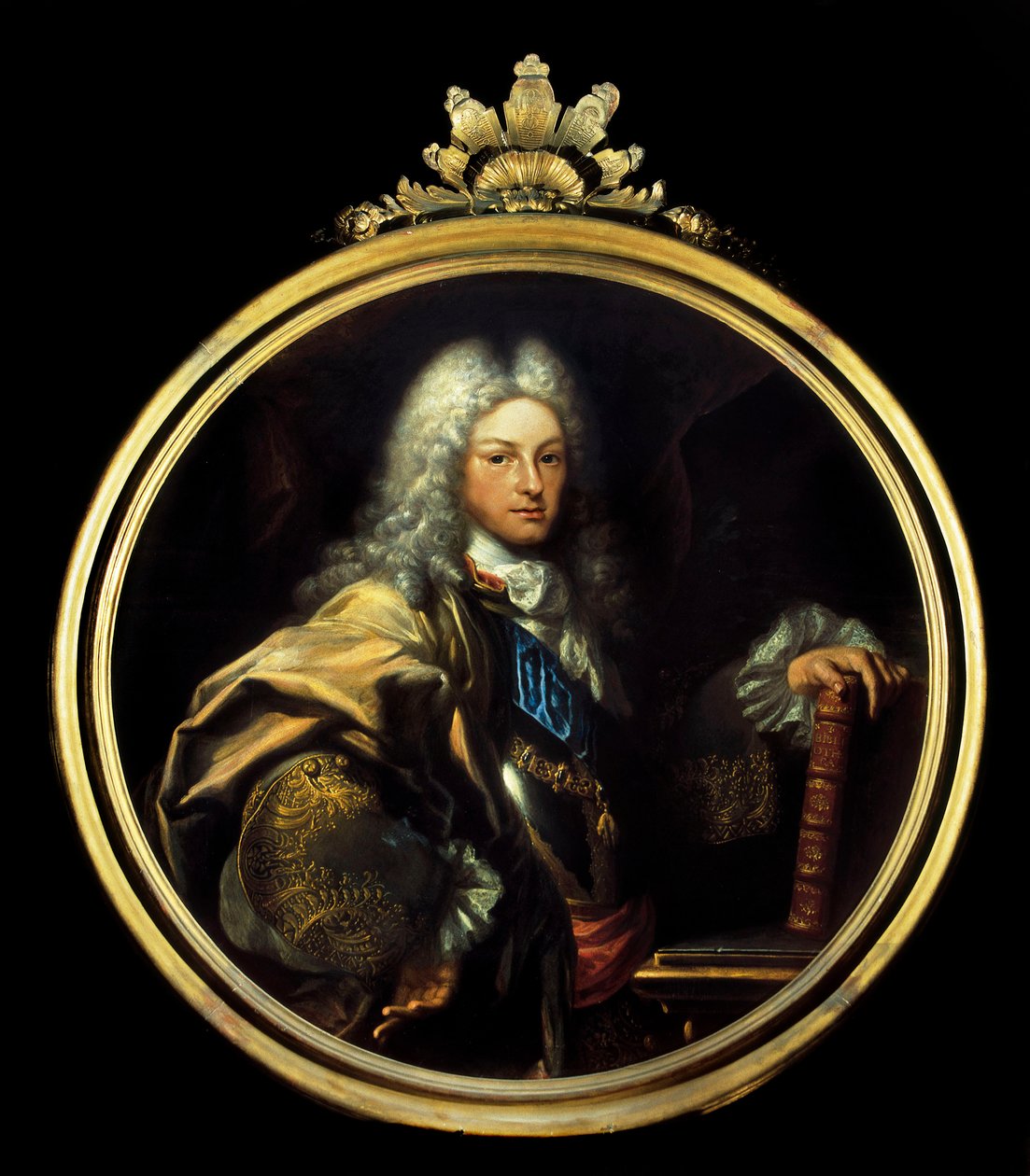 Portret van Filips V (1683-1746) door Luis Egidio Melendez
