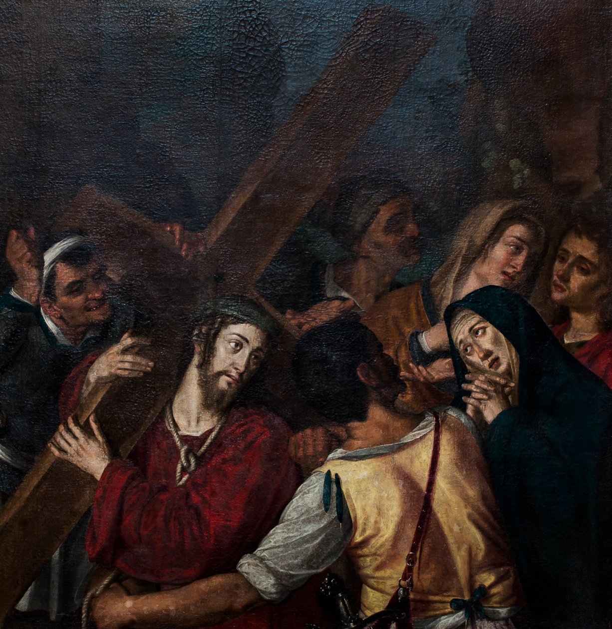 Het dragen van het kruis door Luis Pascual Gaudi