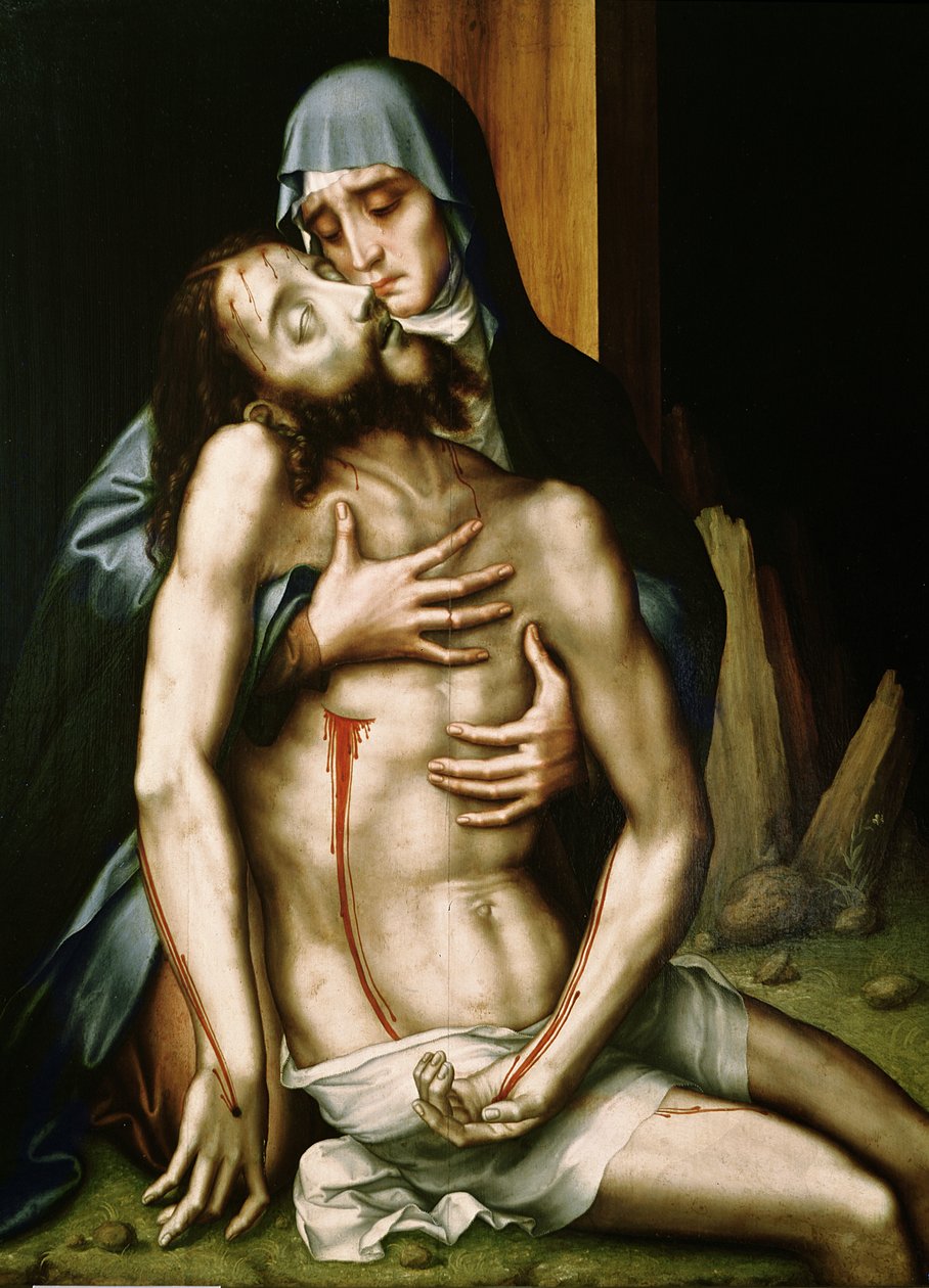 Pieta door Luis de Morales