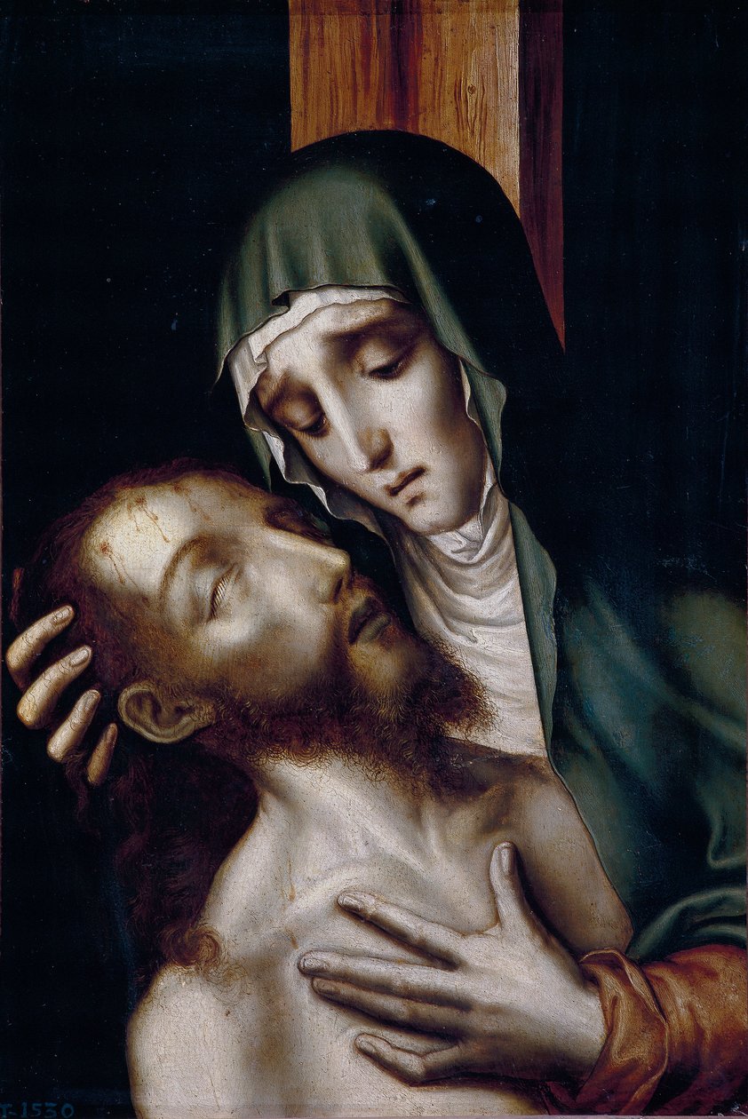 Spaans: La Piedad Pieta door Luis de Morales